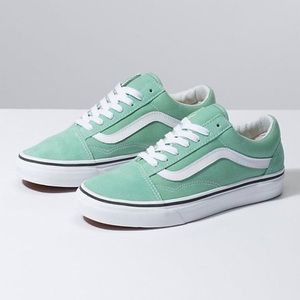 Mint green vans